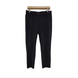Aritzia Babaton Caden Black Faux‎ Suede Pull OnPants Women's Size Medium